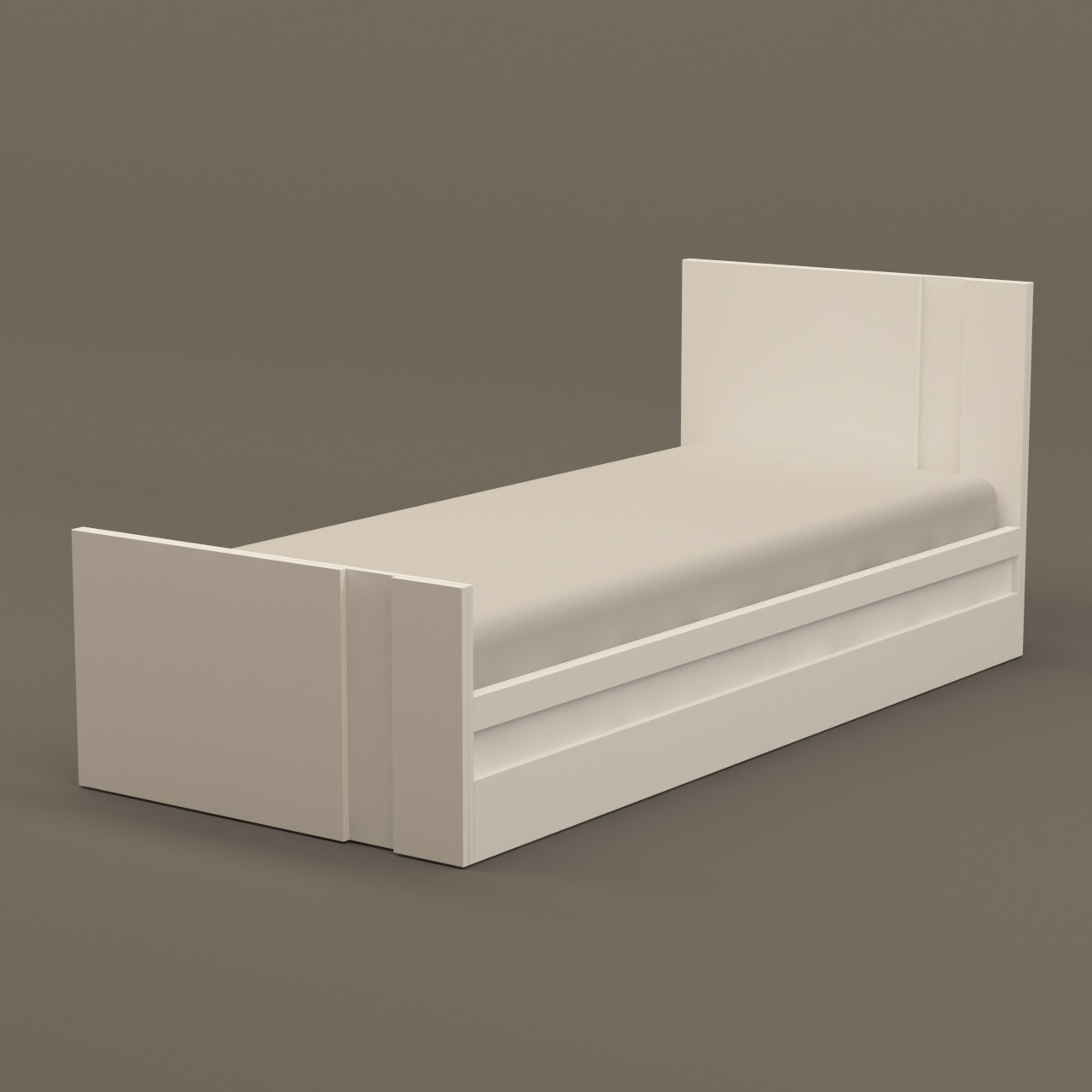تخت خواب یکنفره اعیان مدل FH318 سایز 90x200 سانتی متر تخت خواب یکنفره اعیان مدل FH318 سایز 90x200 سانتی متر