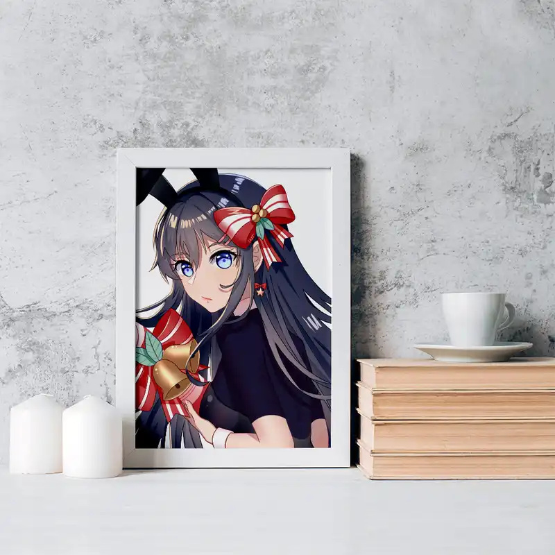 تابلو خندالو مدل مای انیمه بانی گرل سنپای کد 16409