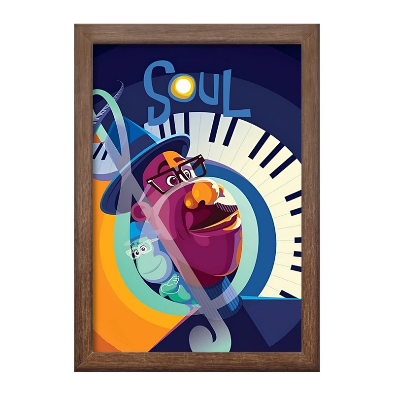 تابلو خندالو طرح انیمیشن روح کد F9810