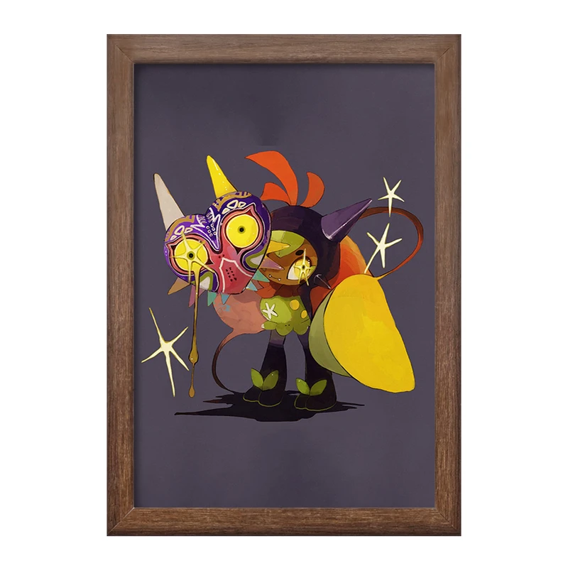 تابلو خندالو طرح بازی پوکمون (pokemon) کد 32747