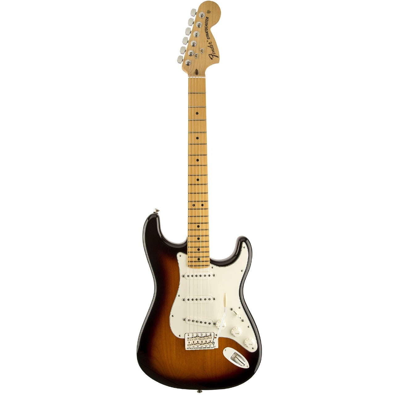 گیتار الکتریک فندر مدل American Special Stratocaster MN Sunburst