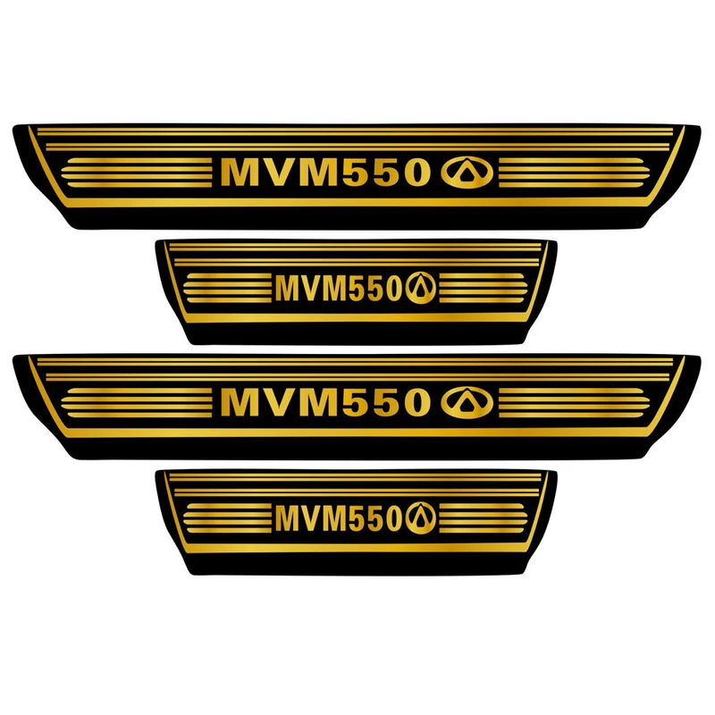 برچسب بدنه خودرو اسپرت غدیر مدل CH GO YA59 A93 مناسب برای MVM550 بسته 4 عددی