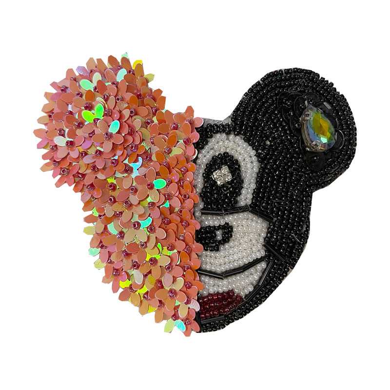 سنجاق سینه دخترانه مدل میکی موس کد MICY1