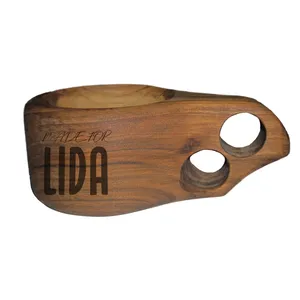 لیوان چوبی مدل لیدا