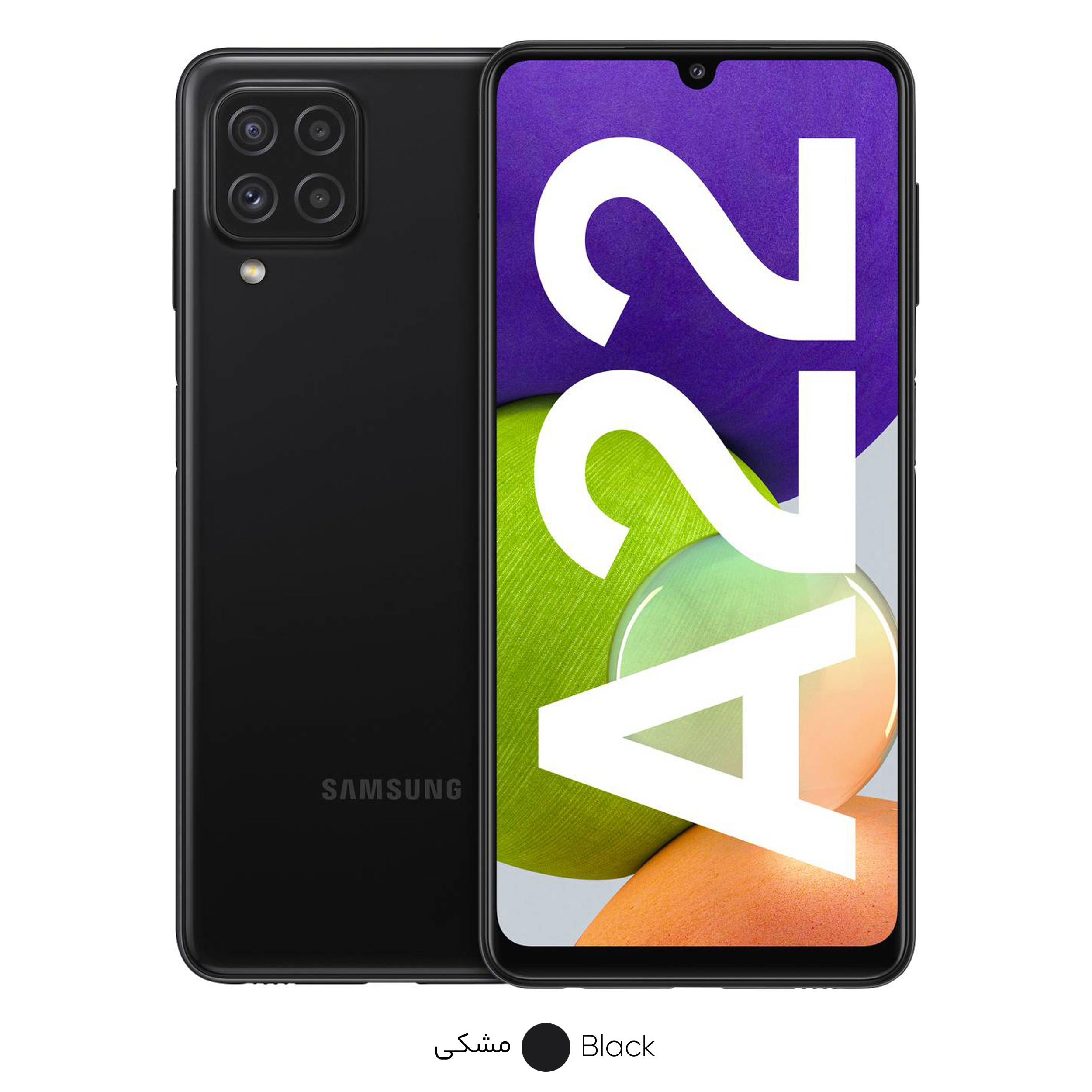 گوشی موبایل سامسونگ مدل Galaxy A22 SM-A225F/DSN دو سیم کارت ظرفیت 64 گیگابایت و رم 4 گیگابایت