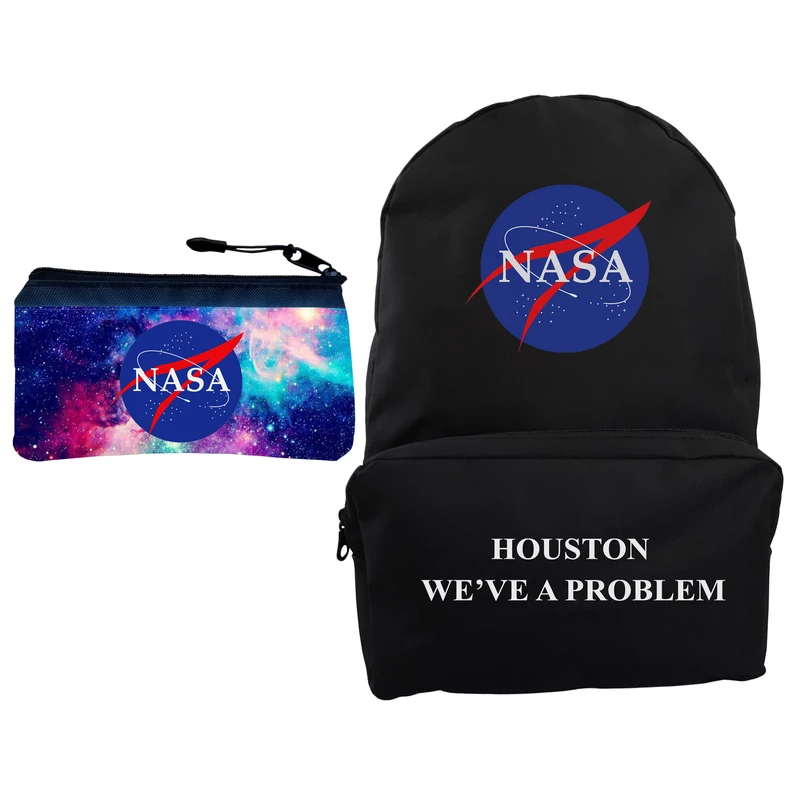 کوله پشتی مدل Nasa کد 312 به همراه جامدادی 