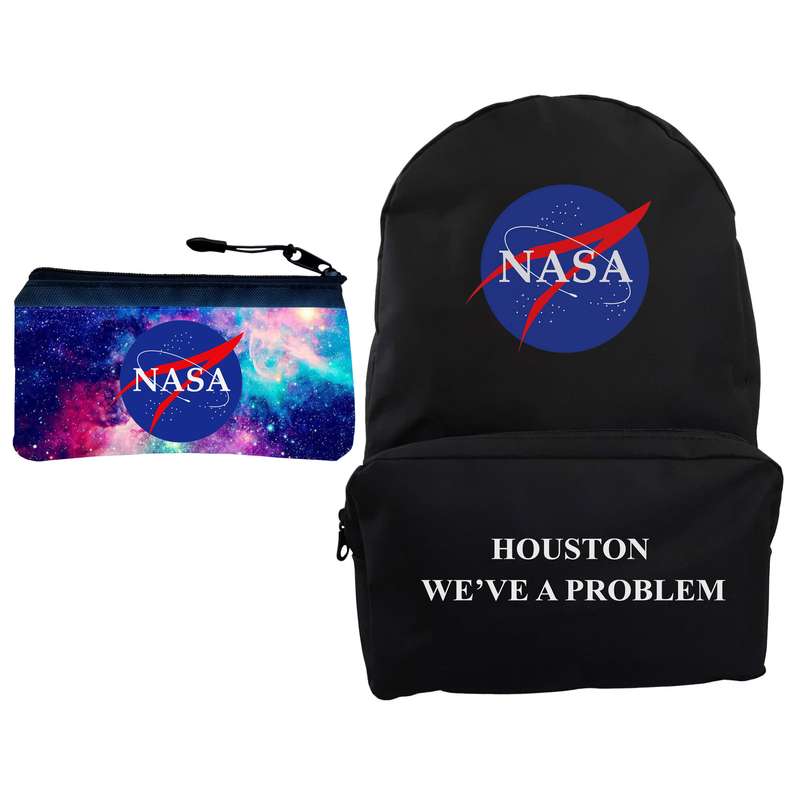 کوله پشتی مدل Nasa کد 312 به همراه جامدادی 