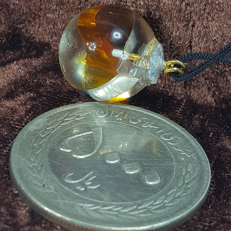 گردنبند دخترانه مدل توپی نخ کد 03 گردنبند دخترانه مدل توپی نخ کد 03