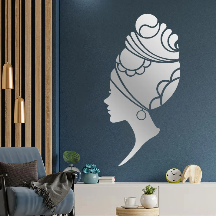 آینه پلکسی گلس مدل دکوراتیو کد N82 مجموعه 23 عددی