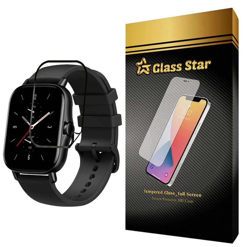 محافظ صفحه نمایش گلس استار مدل PMGA-Glass مناسب برای ساعت هوشمند شیائومی Amazfit GTS 2e
