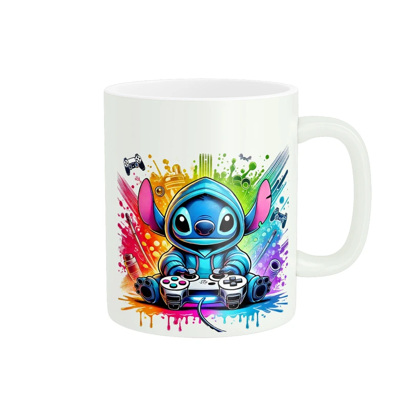 ماگ پادآفرین مدل کارتون استیچ و لیلو Stitch کد PM3862