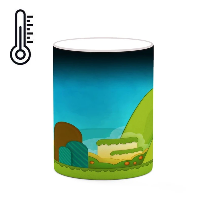 ماگ حرارتی کاکتی مدل بازی سوپر ماریو Super Mario World کد mgh30657