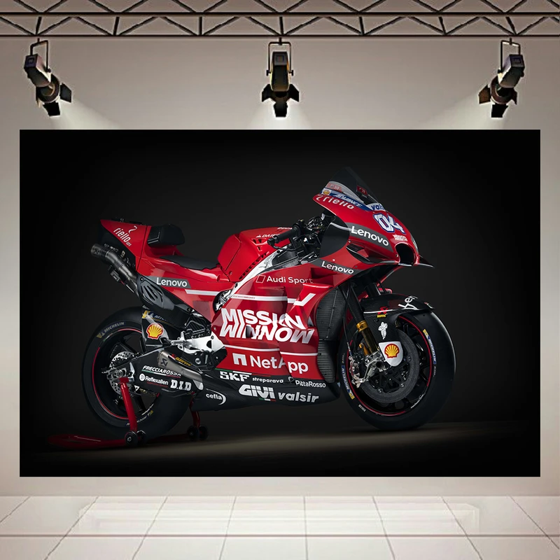 استیکر طرح موتور مدل Ducati Desmosedici gp19 کد AR1234