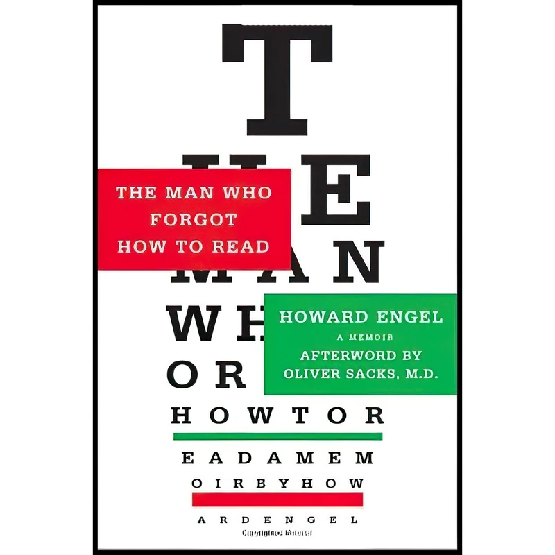 کتاب The Man Who Forgot How to Read اثر Howard Engel and Oliver Sacks انتشارات Thomas Dunne Books