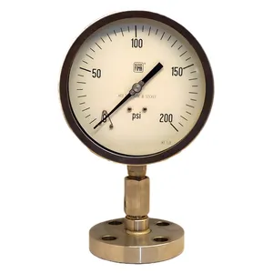 گیج فشار نووا فیما مدل 200psi-16cm-diaphragm