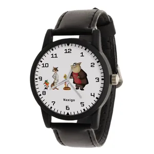 ساعت مچی عقربه ای ناکسیگو مدل بچه‌های بد کد LF14076