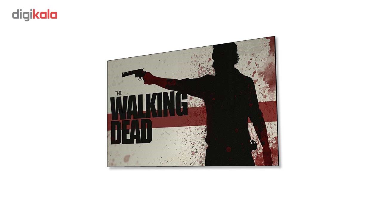 تابلو شاسی ونسونی طرح Walking Dead Splashسایز 30 × 40