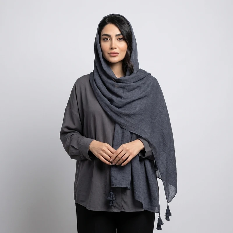 شال زنانه مدل نخی 