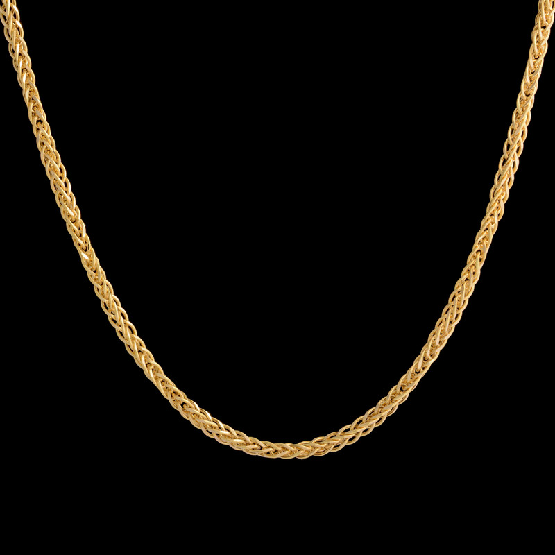 زنجیر طلا 18 عیار زنانه طلای مستجابی مدل میرو کد Z50