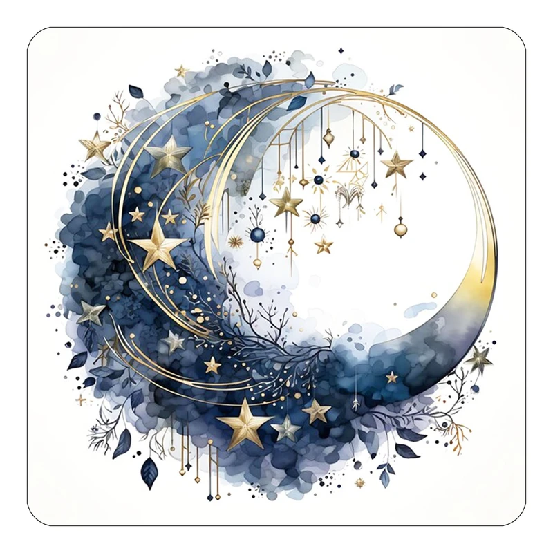 مگنت کاکتی طرح ماه و ستاره مدل mp50674