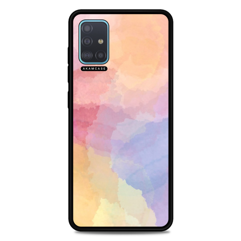 کاور آکام مدل AMC-WSGA51-WATER COLOR-22 مناسب برای گوشی موبایل سامسونگ Galaxy A51