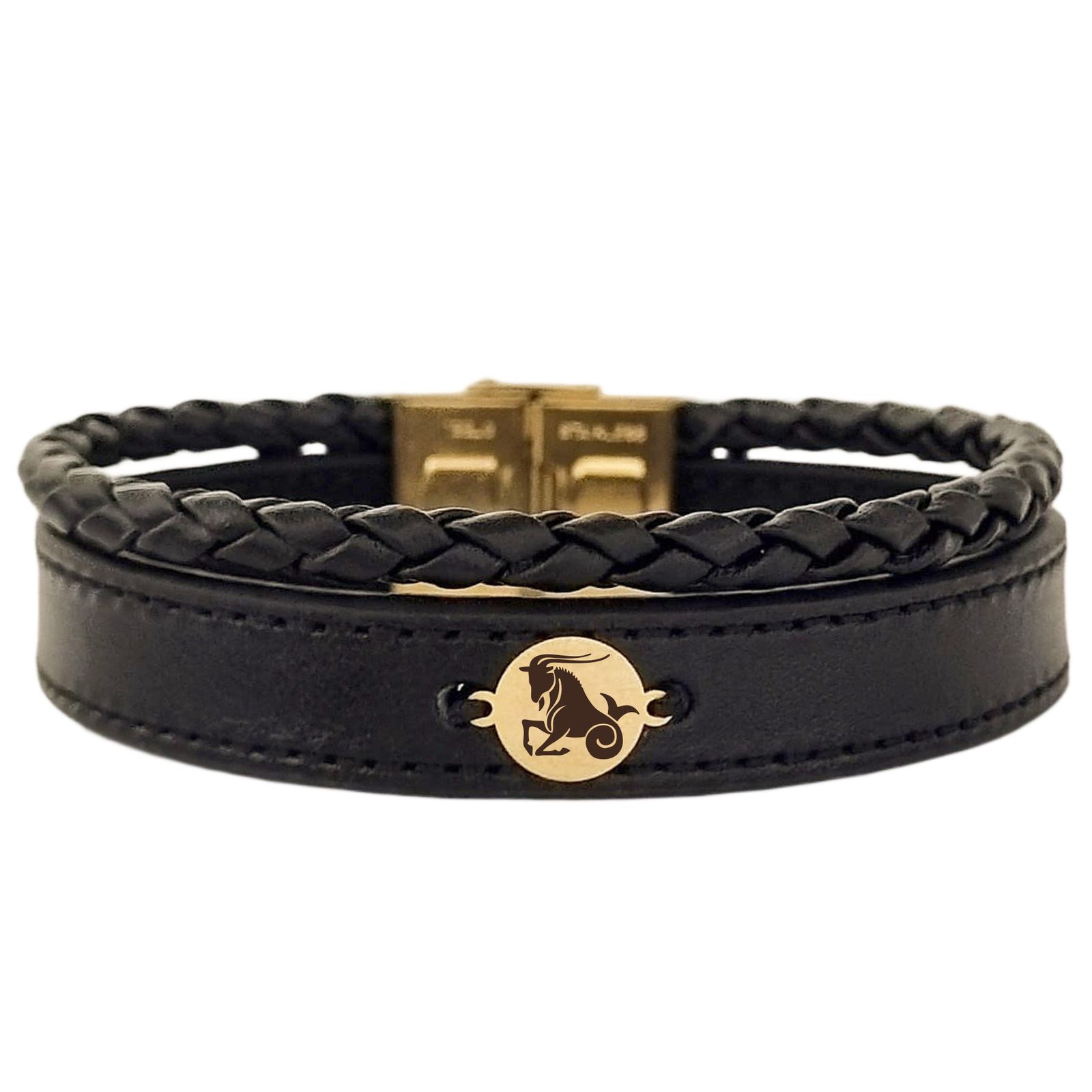 دستبند طلا 18 عیار مردانه لیردا مدل نماد ماه دی 829 - - 1