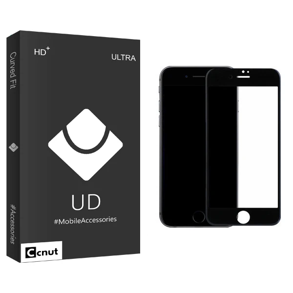 محافظ صفحه نمایش کوکونات مدل UD Black مناسب برای گوشی موبایل اپل iPhone 7/8
