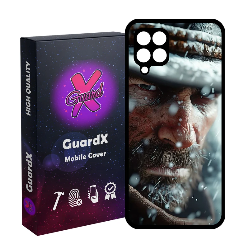کاور گارد ایکس طرح Red Dead Redemption مدل Glass10736 مناسب برای گوشی موبایل سامسونگ Galaxy A12/M12/F12