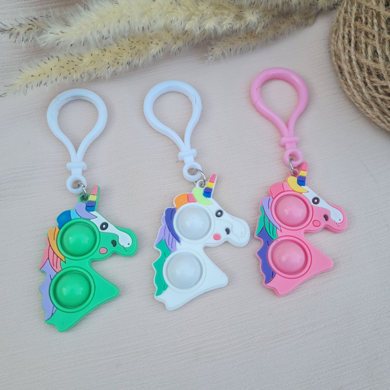 جاکلیدی دخترانه مدل پاپیت تک شاخ