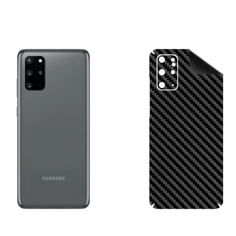 برچسب پوششی بستور مدل BT-Fiber طرح فیبر کربن مناسب برای گوشی موبایل سامسونگ Galaxy S20 Plus