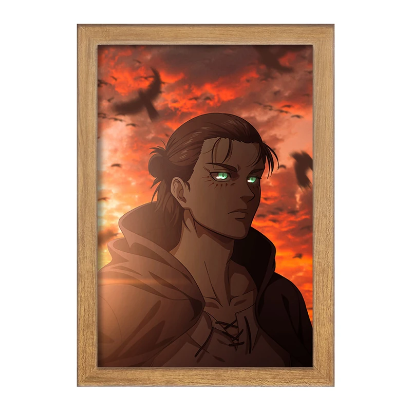 تابلو خندالو مدل ارن یگر انیمه اتک آن تایتان  کد 13252