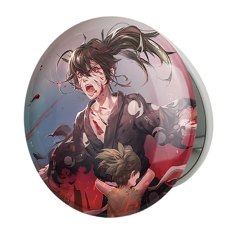 آینه جیبی خندالو طرح هیاکیمارو انیمه دورورو مدل تاشو کد 33650