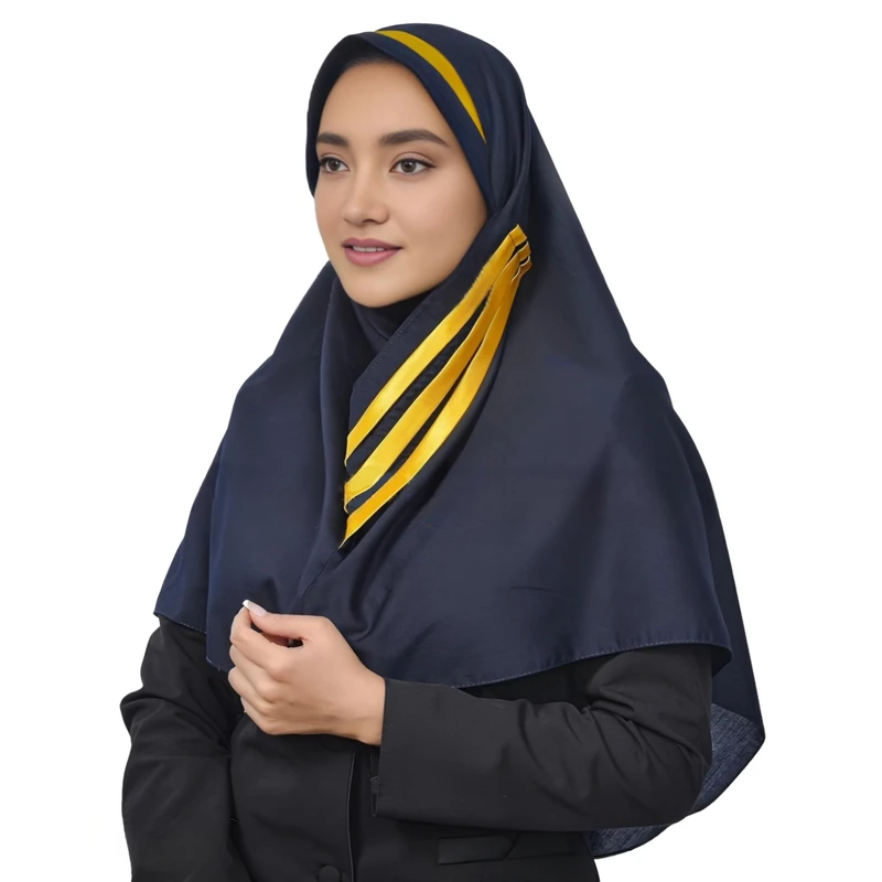 مقنعه مدل نیم دراپه کد So80