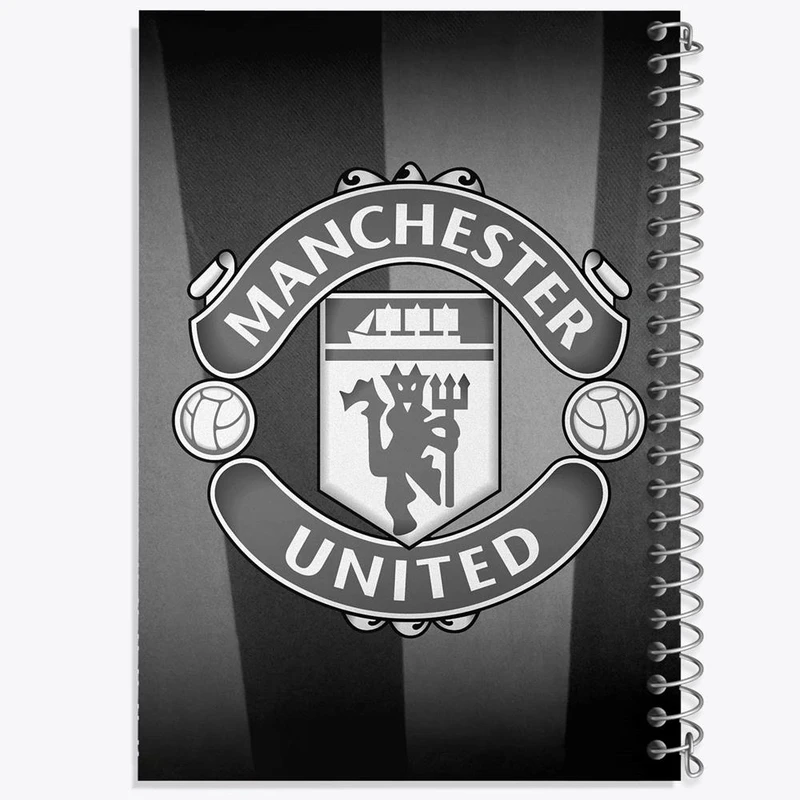 دفتر ژورنال نویسی 50 برگ خندالو مدل نقطه ای طرح باشگاه منچستر یونایتد کد 26510
