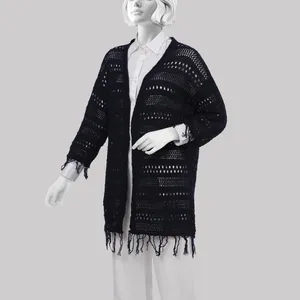 رویه بافت زنانه نیزل مدل 209851 رنگ سرمه ای