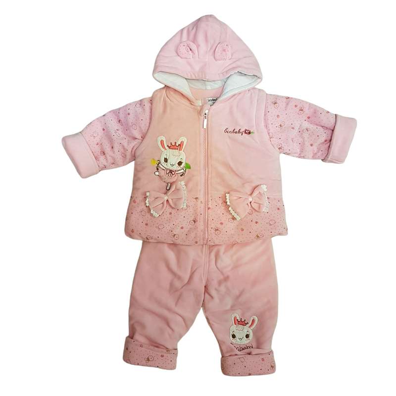 ست 3 تکه لباس نوزادی مدل ASH768