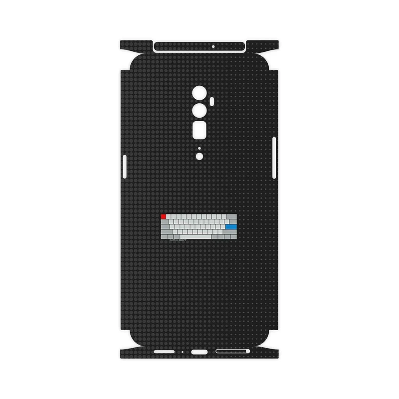 برچسب پوششی ماهوت مدل Minimal Keyboard Icon-FullSkin مناسب برای گوشی موبایل اپو RENO 10X