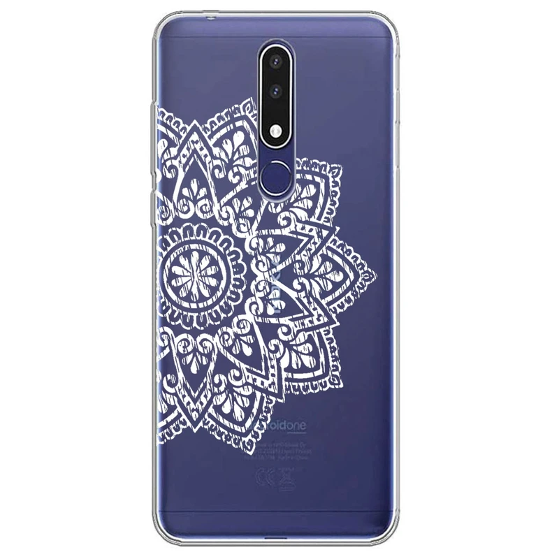 کاور مگافون طرح ماندالا مدل C63-W مناسب برای گوشی موبایل نوکیا 3.1 Plus