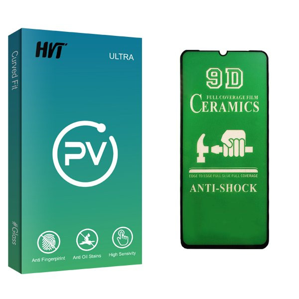 محافظ صفحه نمایش سرامیکی اچ وی تی مدل PV Anti Shock مناسب برای گوشی موبایل شیائومی CC9 Pro