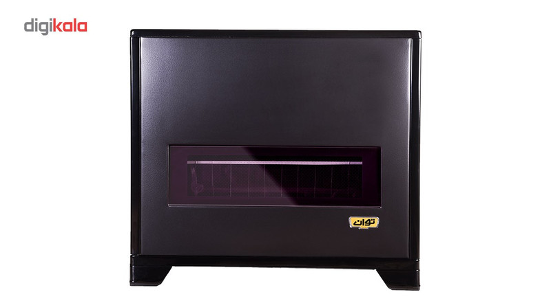 بخاری گازی توان مدل Soozan طرح ساده 12000