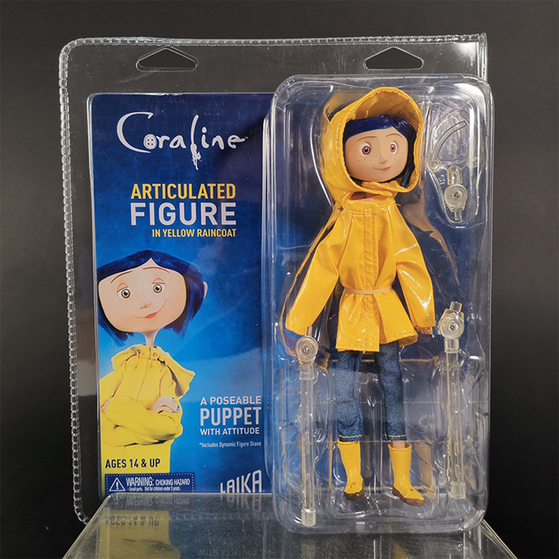 اکشن فیگور نکا مدل کروالین طرح Coraline Yellow