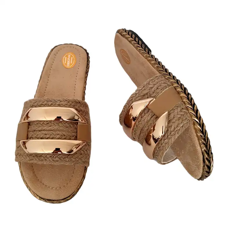 صندل زنانه مدل کنفی