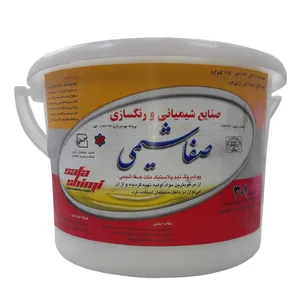 رنگ نیمه پلاستیک صفا شیمی مدل SAFA وزن 5 کیلوگرم