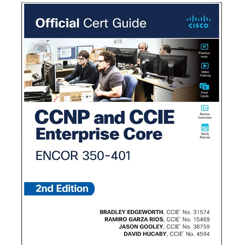 کتاب CCNP  and  CCIE  Enterprise Core ENCOR  350-401 Second Edition اثر جمعی از نویسندگان انتشارات رایان کاویان
