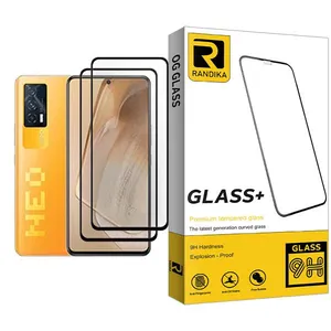 Randika Randika Glass MIX002 Screen Protector For  iQOO Neo5 Pack Of 2