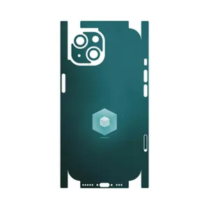 MAHOOT Minimal Cube icon-FullSkin Cover Sticker for Apple iPhone 15