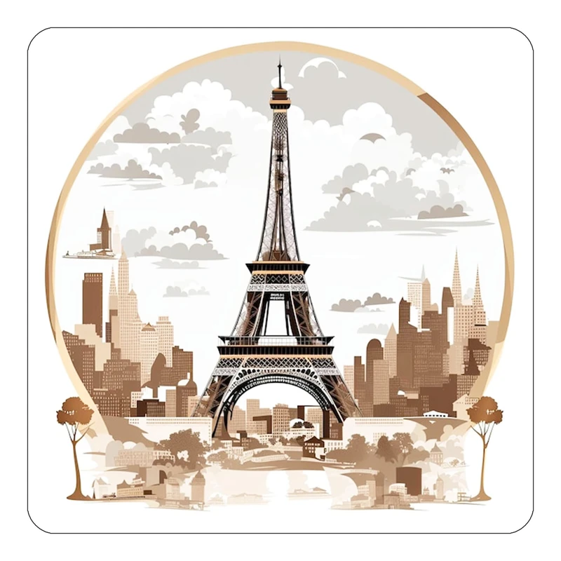 مگنت کاکتی طرح پاریس Paris مدل mp57482