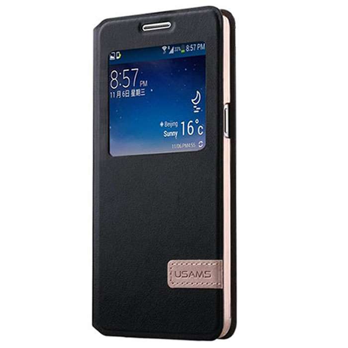 کیف کلاسوری یوسمز مدل Smile مناسب برای گوشی موبایل سامسونگ Galaxy E5