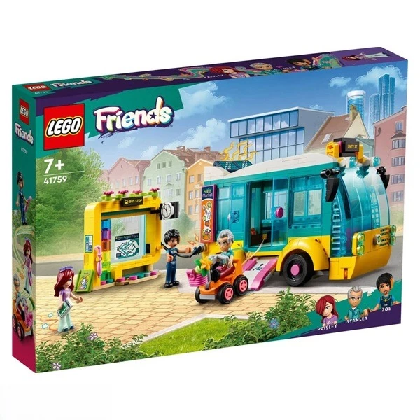 لگو 480 تکه سری Friends مدل Heartlake City otobus کد 41759