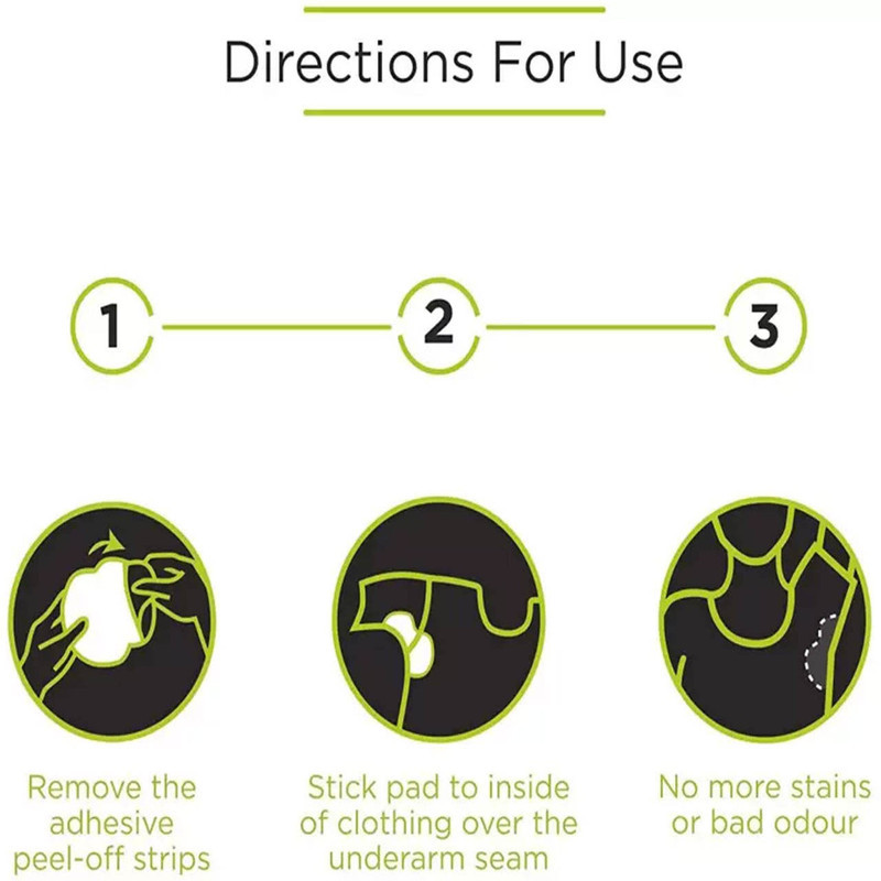 پد عرق گیر هیاهو مدل Sunnydale بسته 2 عددی